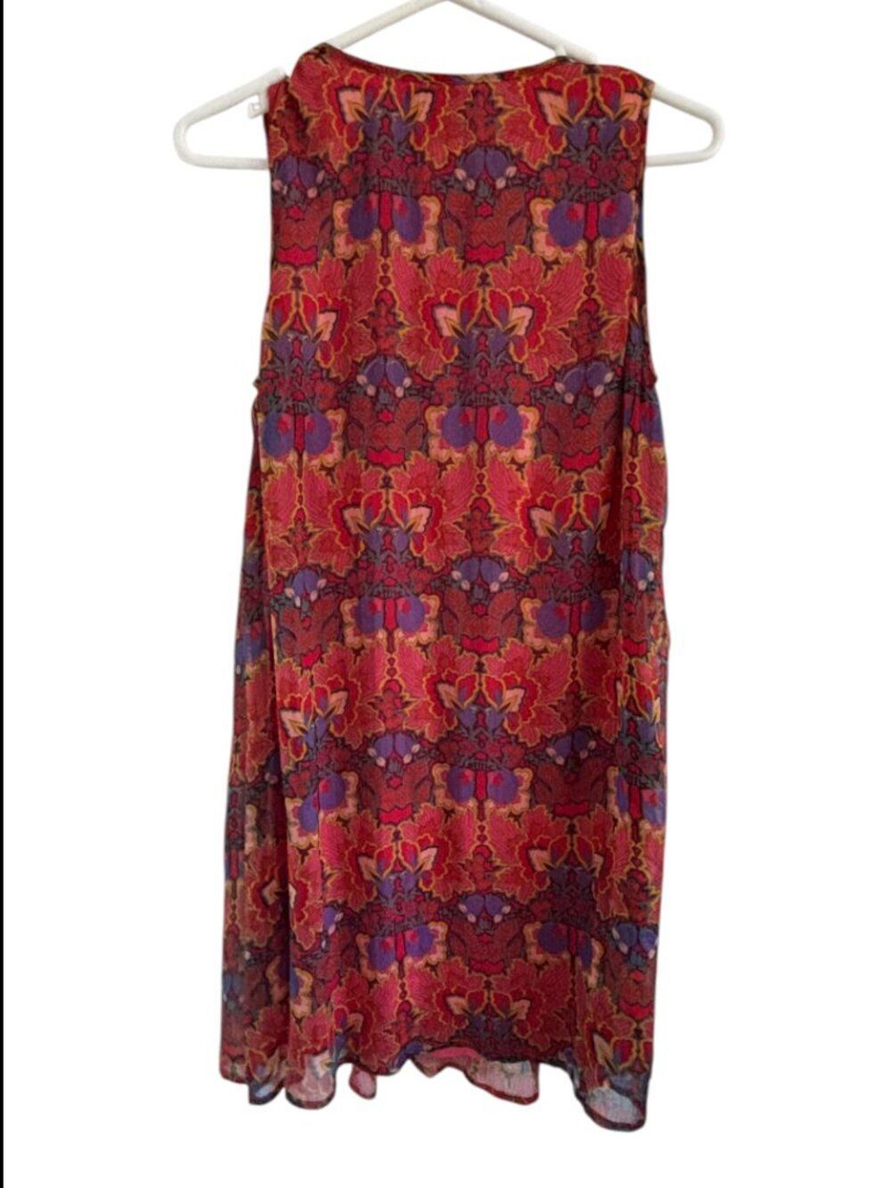 Alberto Malaki, XL, Boho Tunic Tank Top with Metal Embellishments - Picture 3 of 3